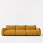 Alannah Mustard Modular 4 Seater Sofa