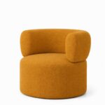 Odelia Mustard Sofa Arm Chair