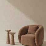 Amanti Camel Brown Lounge Sofa Chair