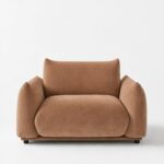 Alannah Camel Brown Sofa Chair