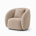 Amanti Light Beige Lounge Sofa Chair
