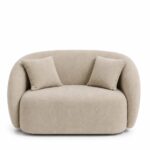 Amanti Light Beige 2 Seater Sofa
