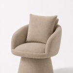 Alune Light Beige Accent Chair