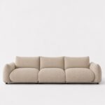 Alannah Light Beige Modular 4 Seater Sofa