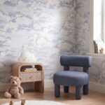 Koko Kids Dusty Blue Lounge Chair