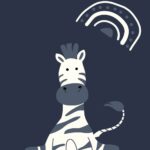 Midnight Zebra Wall Art