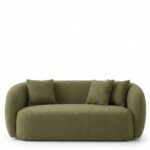 Amanti Light Olive Green 3 Seater Sofa
