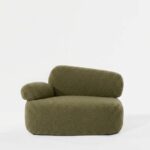 Branka Light Olive Green Sofa Chair