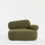 Branka Light Olive Green Sofa Chair