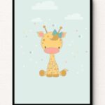 Sweet Giraffe Wall Art