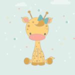 Sweet Giraffe Wall Art