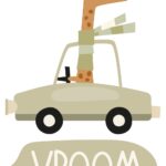Giraffe Adventure Wall Art