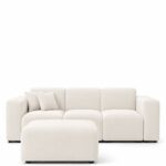 Aysun Ivory Modular Sofa with Ottoman