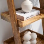 Jennifer Mango Wood Ladder Shelves