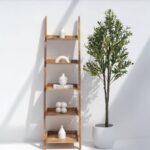 Jennifer Mango Wood Ladder Shelves