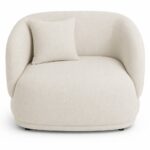 Mykonos Ivory Lounge Sofa Chair