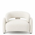 Evalina Ivory Sofa Chair