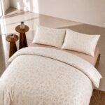 Avelis Blossom Floral Printed Queen Bedding Set Cotton