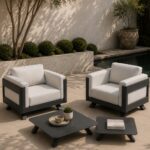 Keaton 2 Seater Outdoor Lounge Set