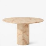 Claire Jerusalem Stone Round Dining Table