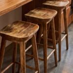 Owen Mango Wood Counter Stool