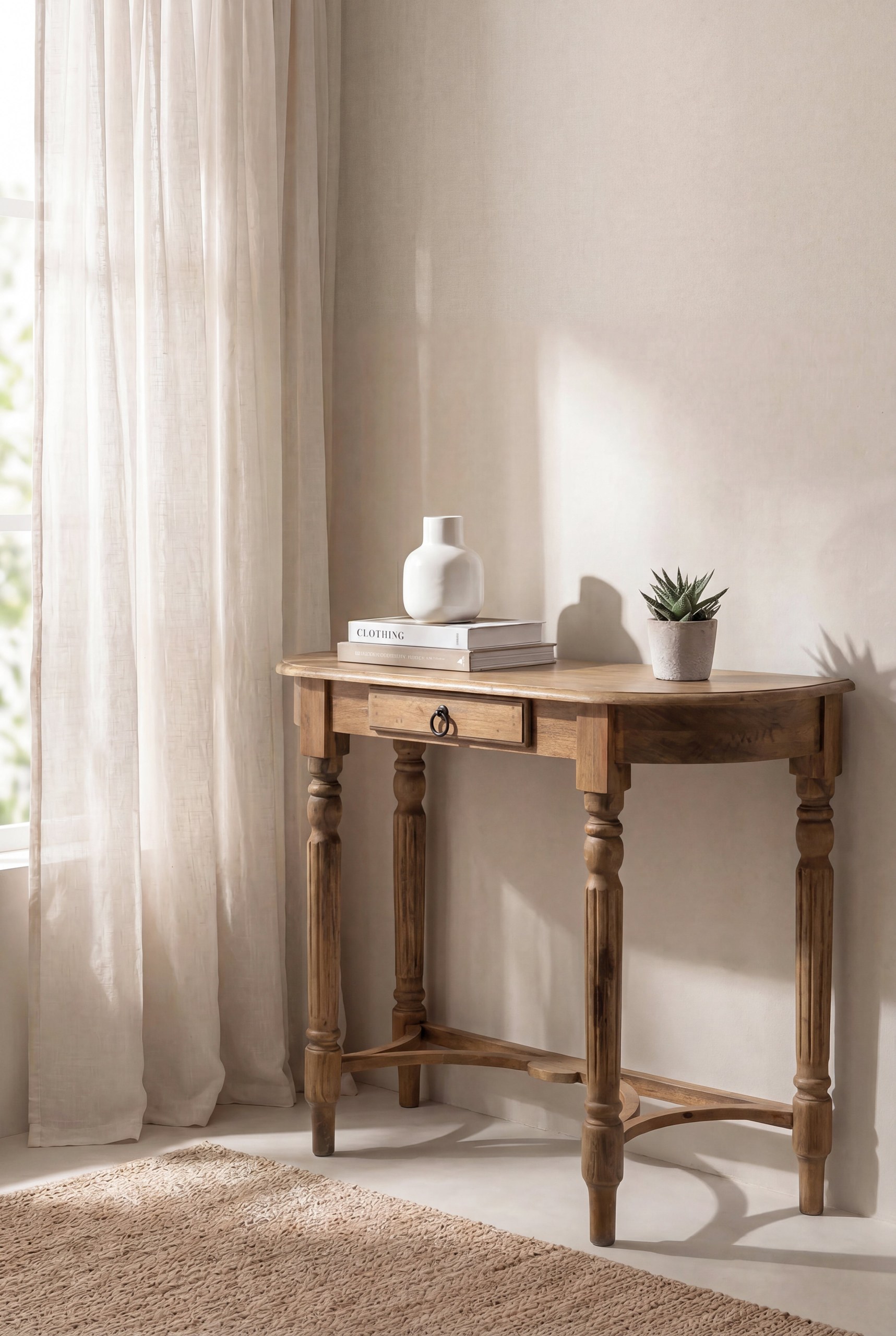 Darius Wooden Console Table
