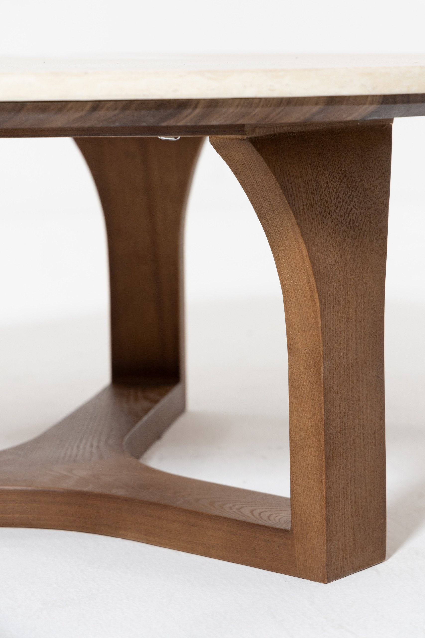 Eldora Travertine Finish Nesting Coffee Table - Image 6