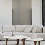 Eldora Volakas Finish Marble Nesting Coffee Table