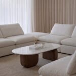 Selvaro Volakas Finish Marble Oval Coffee Table