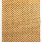 Aroka Natural Checkered Jute Woven Area Rug