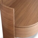 Marvelle Walnut Warmth Wooden Vanity Table