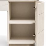 Valoria Satin Wooden Vanity Table