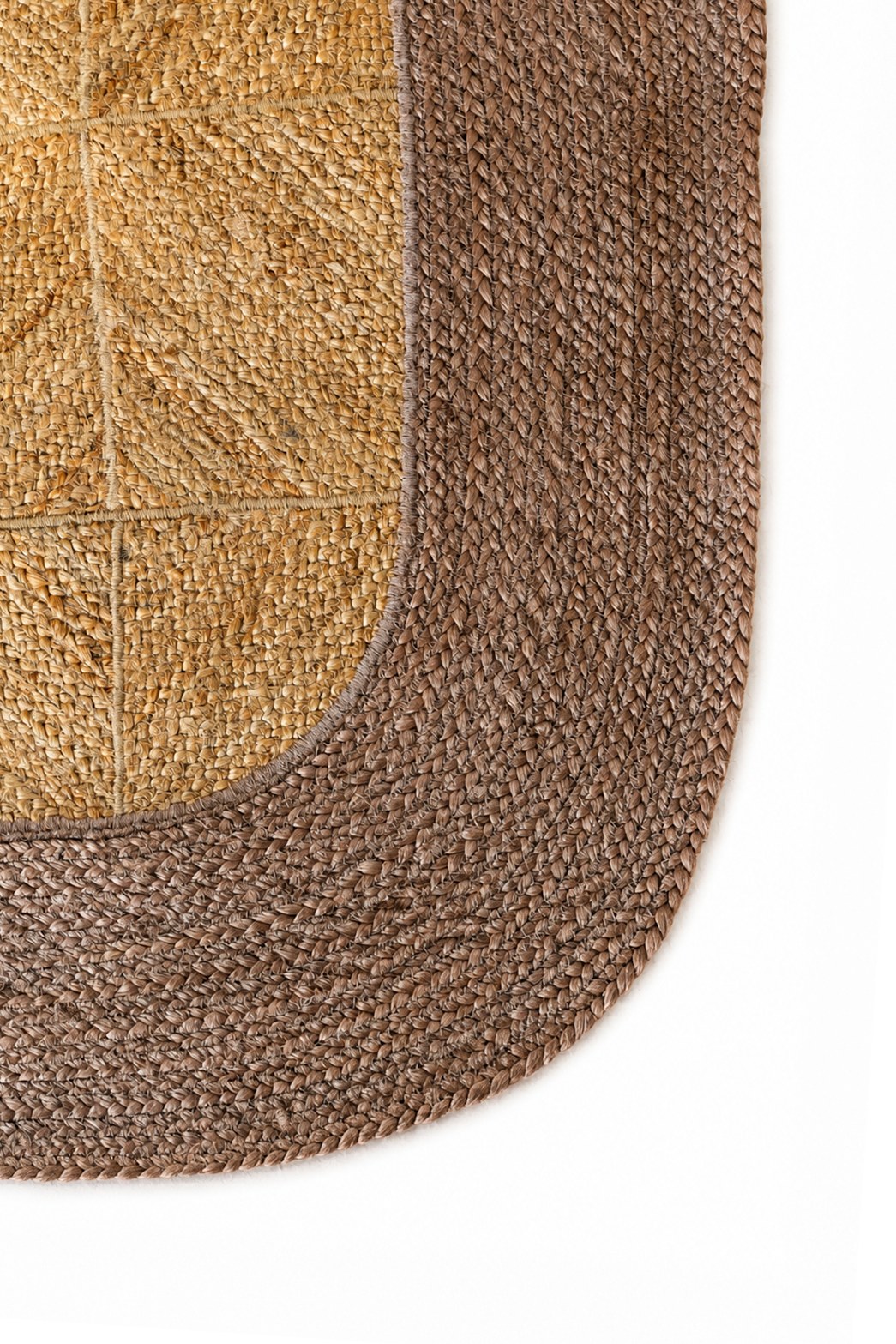 Torenne Honey Jute Braided Area Rug - Image 2