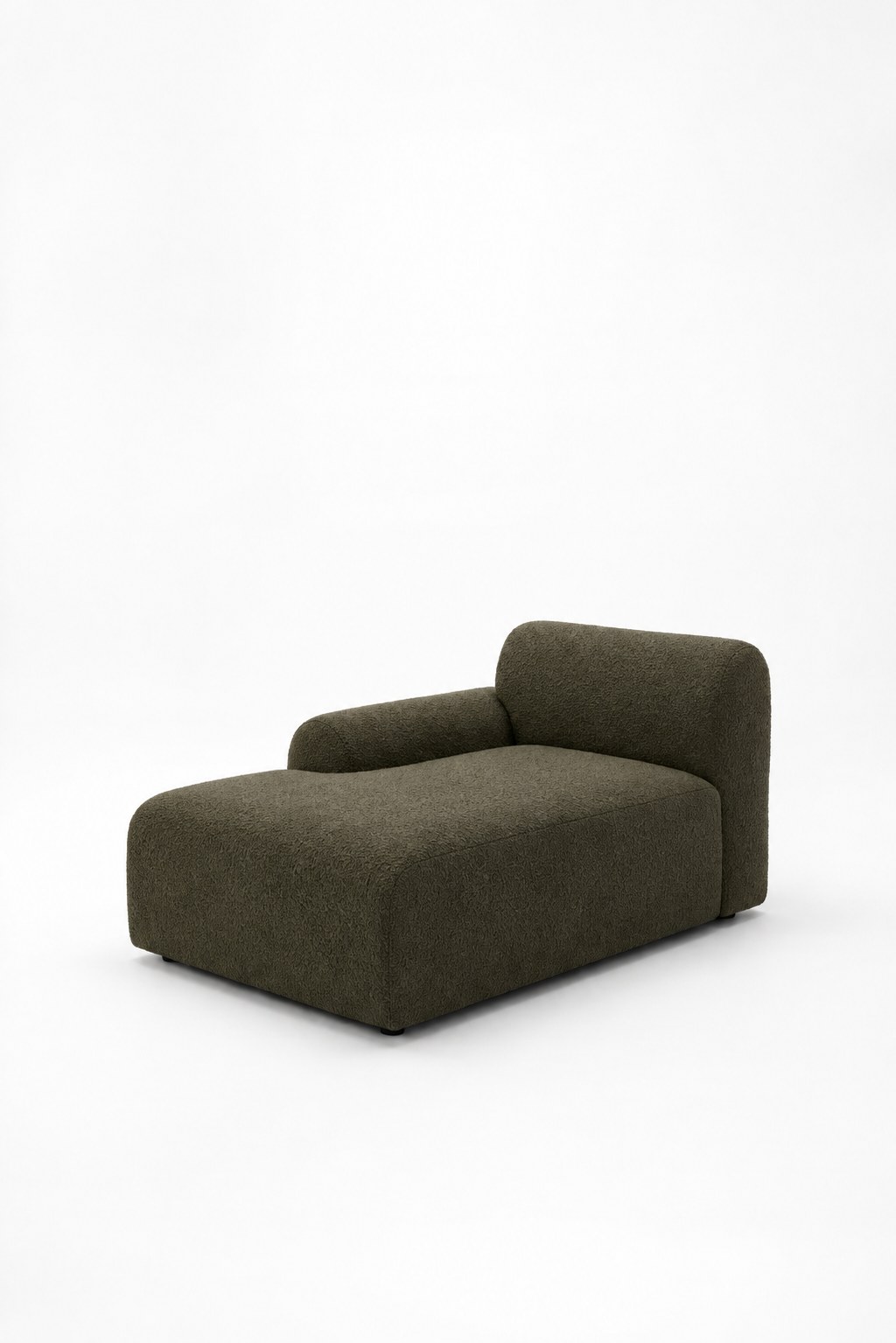 Kallia Olive Wood Chaise Module