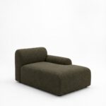 Kallia Olive Wood Chaise Module