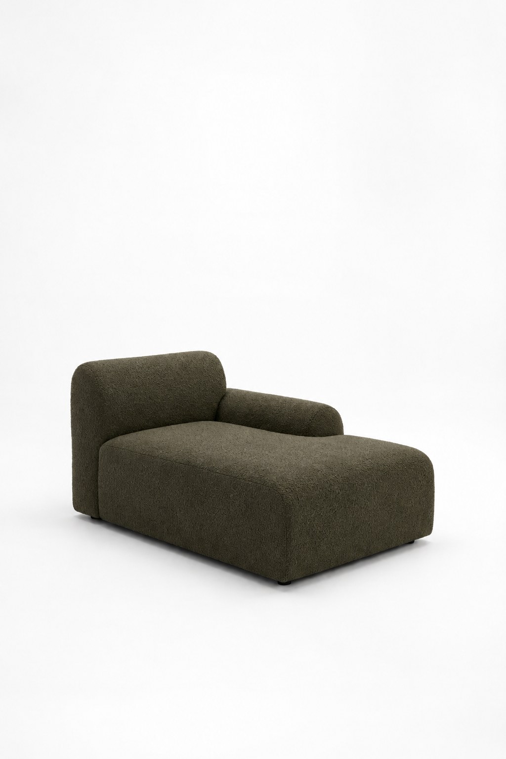 Kallia Olive Wood Chaise Module - Image 2