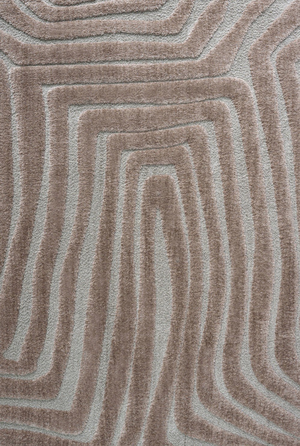 Ajna Geometric Sand Rug