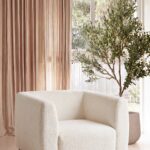 Fynor Stone Ivory Lounge Chair