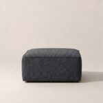 Aysun Charcoal Ottoman