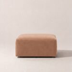 Aysun Camel Brown Ottoman