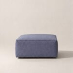 Aysun Dusty Blue Ottoman
