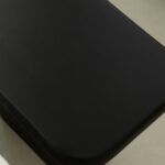 Eldrin Black and White Microconcrete Coffee Table
