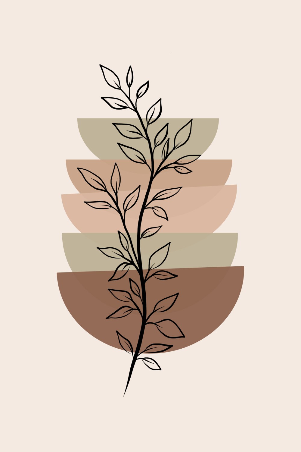 Balanced Leaf Wall Art - Image 2
