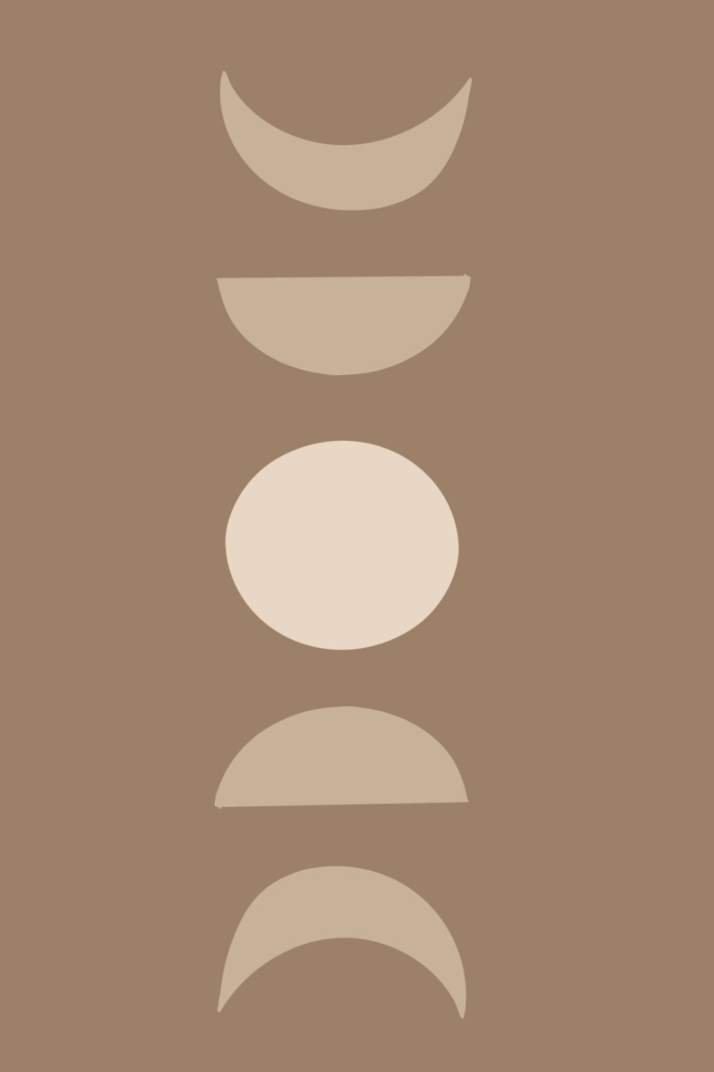 Moon Phase Wall Art - Image 2