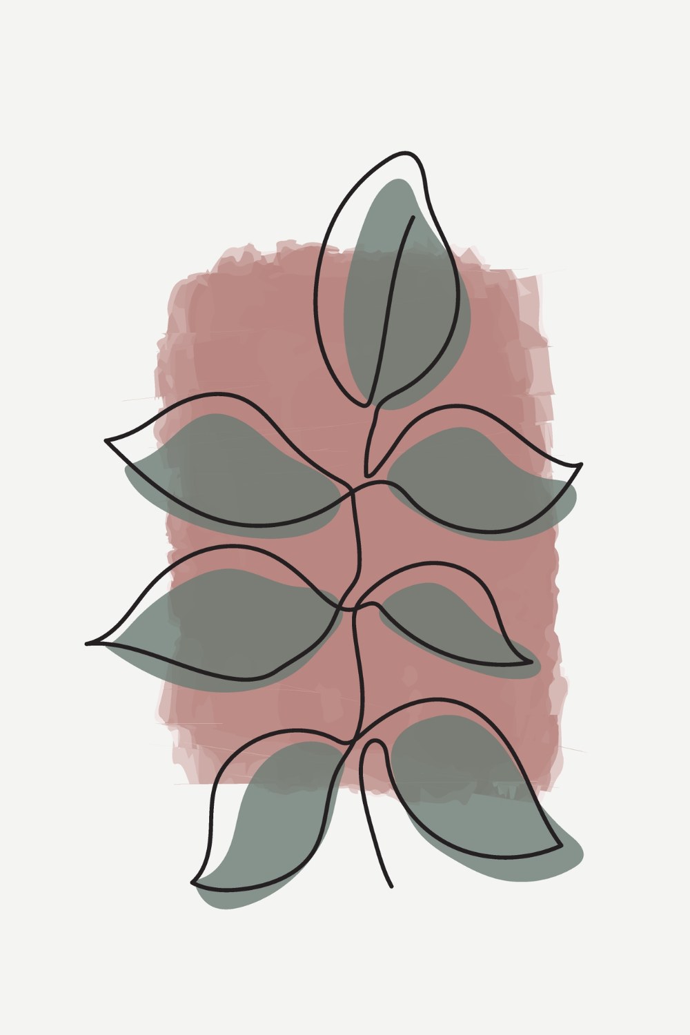 Organic Blush Wall Art - Image 2