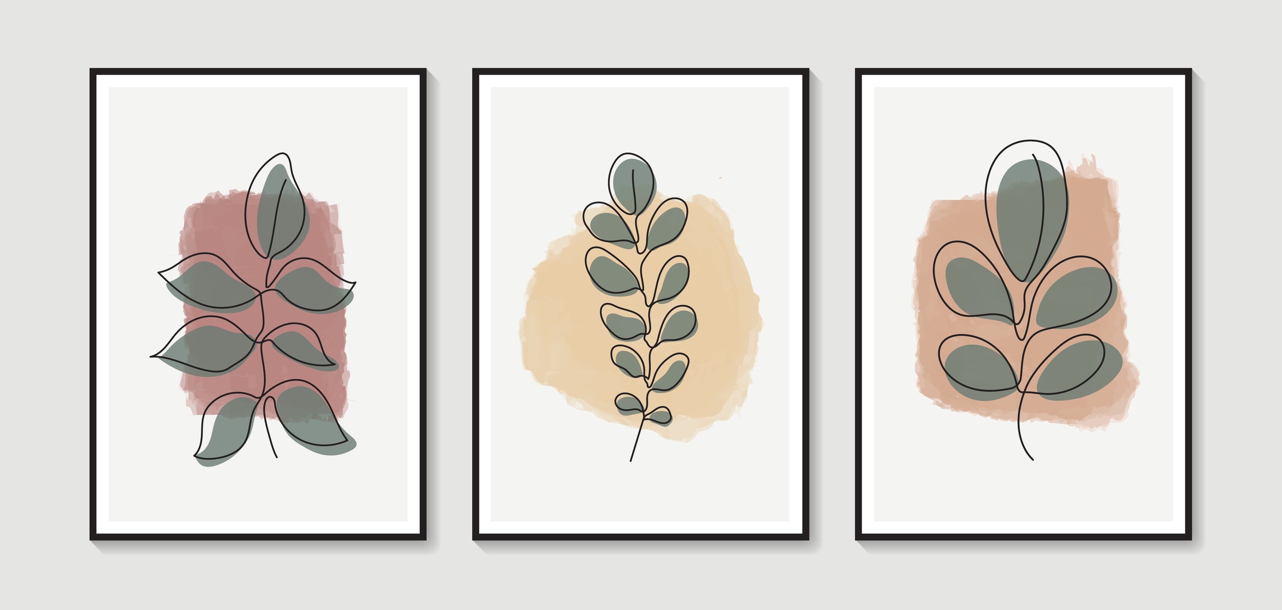 Organic Blush Wall Art - Image 3