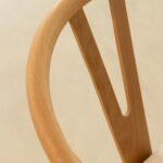 Beatrice Fabric Natural Wood Dining Chair