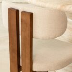 Bruni Rounded Back Dining Chair