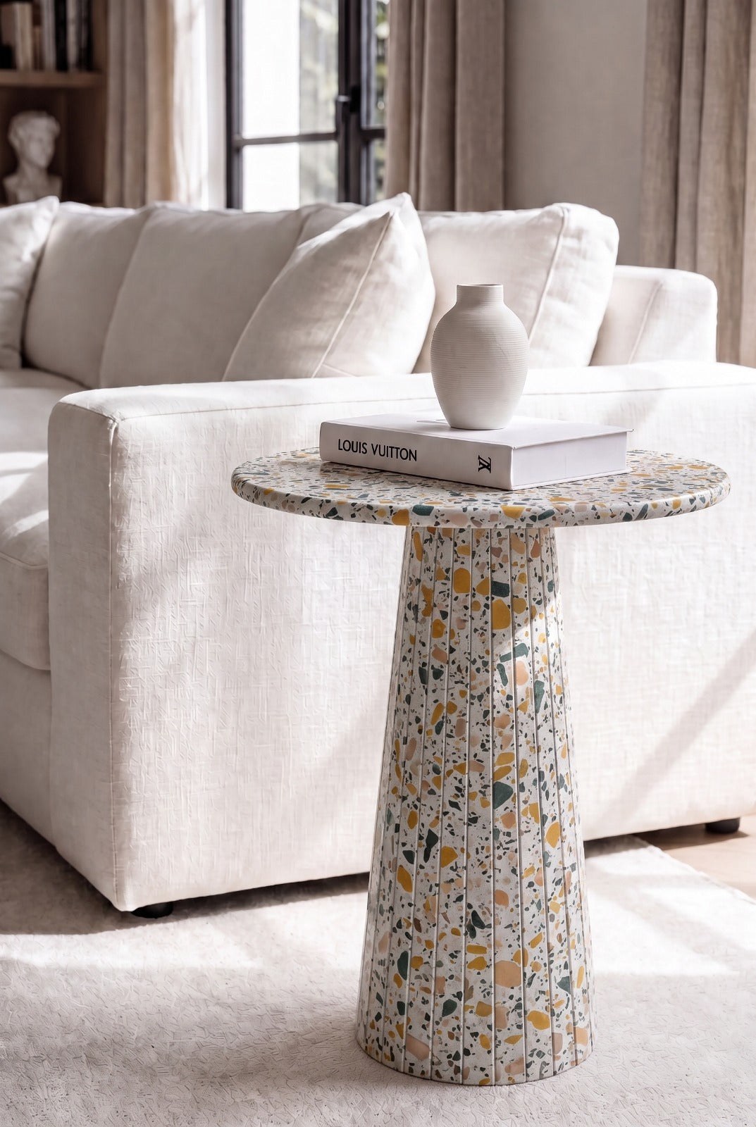 Rayne Venetian Terrazzo Side Table