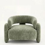 Evalina Pistachio Green Sofa Chair